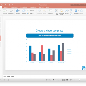 Create a chart template that can be used by copy/pasting